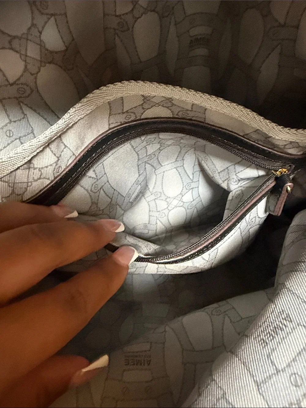 Aimee kestenberg velvet backpack NWOT
